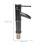 Black Copper Kitchen Faucet Bamboo Shape 1 Set 3