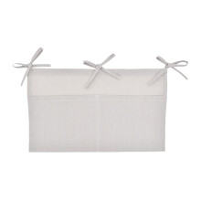 Baby Bedside Nursery Organizer Hanging Canvas Storage Pocket Caddy Attachment For Playpen And Crib Toys Accessories