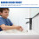 Black Copper Kitchen Faucet Bamboo Shape 1 Set 4