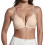 French triangular seamless bra for women beige XL 1