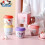 Mug taistil ceirmeach Hello Kitty brataithe le céir 12 unsa 2