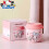 Mug taistil ceirmeach Hello Kitty brataithe le céir 12 unsa 5