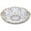 Plato decorativo de plástico para frutas, 24 cm. 1
