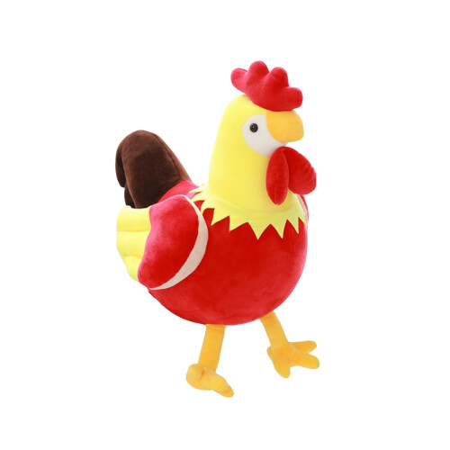 Poulet en peluche, doux et câlin, 30 cm