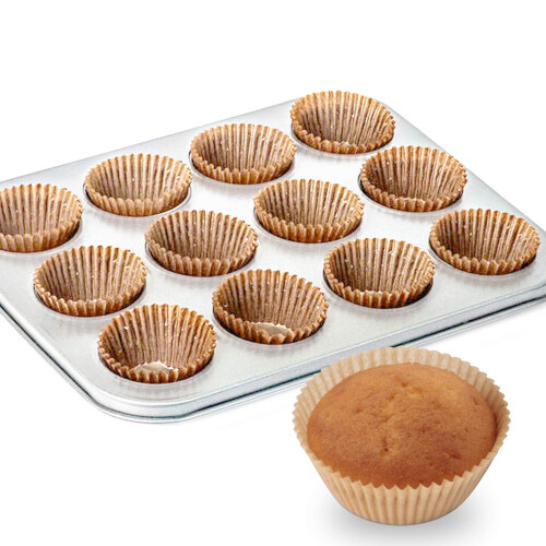 Χαρτάκια για cupcakes τροφίμων 500 τεμαχίων, χωρίς μυρωδιά, μη τοξικά, χαρτάκια για muffin, 1
