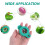 2Pcs Food Shredder Efficient Vegetable Slicer For Kitchen Use With Green Plastic Handle 3