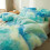 Σετ διπλών παπλωμάτων Fluffy Tie Dye – 2 τεμάχια (Κάλυμμα + Μαξιλαροθήκη), εξαιρετικά 3