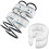 2Pcs Universal Car Shock Absorber Spring Bumper Power Auto Buffers A/B/C/D/E/F Type Spring Bumpers Rubber C Type 1