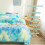 Σετ διπλών παπλωμάτων Fluffy Tie Dye – 2 τεμάχια (Κάλυμμα + Μαξιλαροθήκη), εξαιρετικά 4