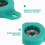 2Pcs Food Shredder Efficient Vegetable Slicer For Kitchen Use With Green Plastic Handle 7