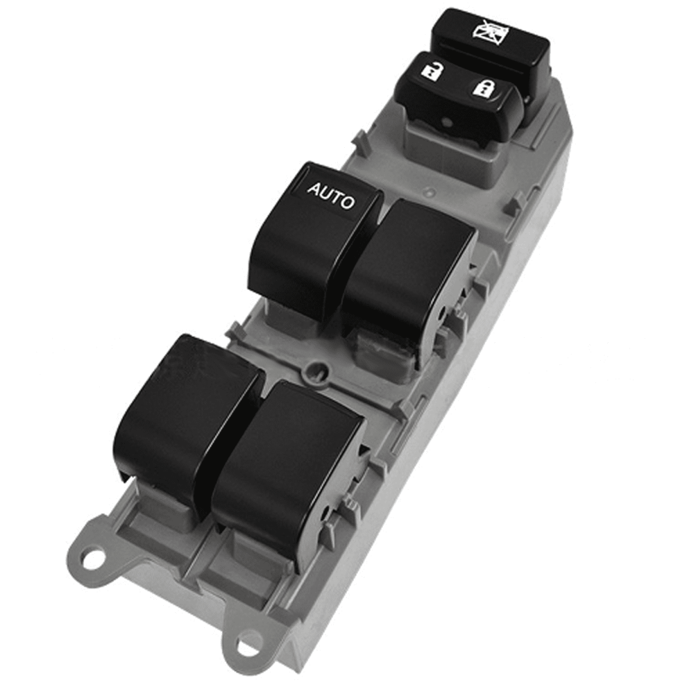 Replacement Driver Side Power Master Window Switch Compatible With Camry, Yaris, Highlander, Corolla, Vios, Rav4 Black 9071309910773