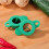 2Pcs Food Shredder Efficient Vegetable Slicer For Kitchen Use With Green Plastic Handle 8