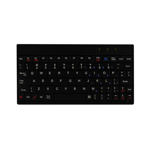80Keys Wired Keyboard Mini USB Connector Keyboard Portable Durable Keyboard with Carry Bag 1