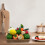 9-teiliges Set künstliches Gemüse: Paprika, Radieschen, Kartoffel, 3