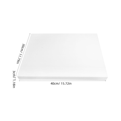 2Pcs White High Density Polyurethane Foam Sheets Protective Foam Pads for Phone 1