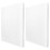 2Pcs White High Density Polyurethane Foam Sheets Protective Foam Pads for Phone 7