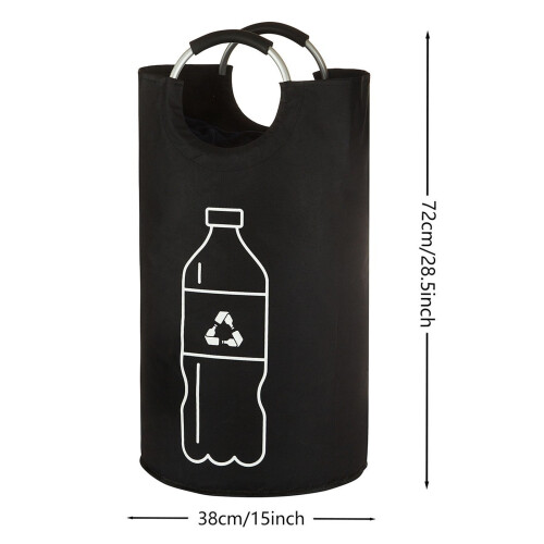 Foldable Kitchen Recycling Bin Waterproof Oxford Cloth 1 2