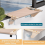 Cat Window Perch with Solid Wood Support, Metal Frame & 2 Removable Pads – Easy Assembly, Compatible with Windowsill, Bedside, Drawers 3
