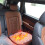Uppvärmd sittdyna USB-driven Hopfällbar 17,7x18 tum 4