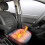 Uppvärmd sittdyna USB-driven Hopfällbar 17,7x18 tum 6