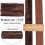 25 mm kokosbruin polyester lint, 25 yards 2