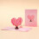 Κάρτα επετείου Pop-Up3D Love Tree 6x8", ρομαντική ευχετήρια κάρτα με φάκελο και σημείωμα 5