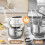 Χωνί Αλευριού για Μίξερ KitchenAid 4,5–5Qt με Κεφαλή Ανακλινόμενης Κεφαλής 5
