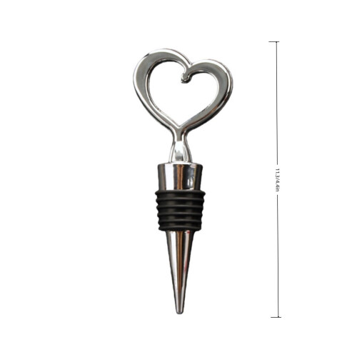 Tapón para botella de vino con forma de corazón – Cierre hermético para 1