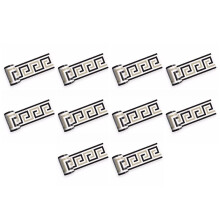 10pcs 2M Self-Adhesive Side Tile Sticker Bathroom Kitchen Restaurant Wall Stair Floor Border Tile Sticker
