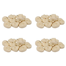 40 Stücke Masken Harz Maske Flache Rückseite Cabochon Beige Mädchen Gesicht Flache Rückseite Scrapbooking DIY Haar Schleife Zentrum Handwerk
