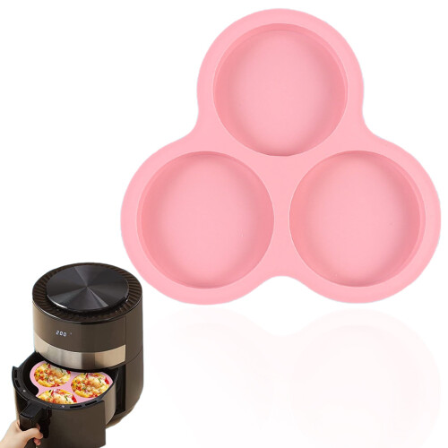 Silikon eggkoppbrett til airfryer, 3 hulrom 1