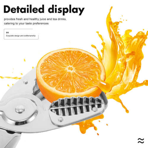 Presse-citron manuel en acier inoxydable 2