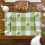 Wasbare placemats met paashaasmotief (4 stuks) 3