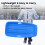 Classic Blue Snow Sled 36 Inch 2 Pack 4