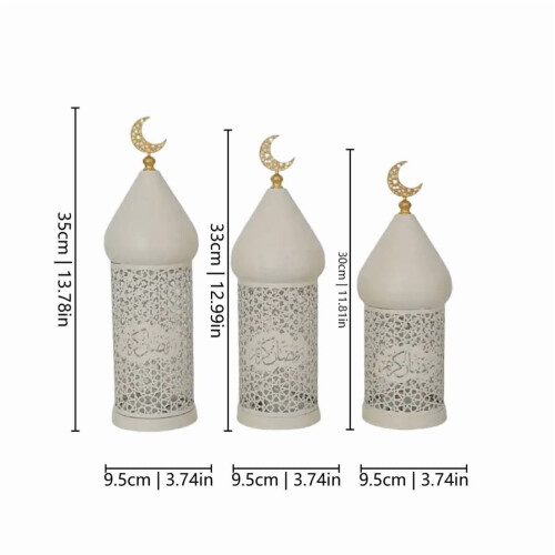 Ramadan lysestage metal fyrfadsstage 1 stk. 1