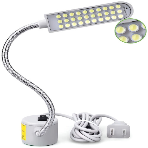 Φως εργασίας LED HIBIBUD με εύκαμπτο λαιμό Gooseneck και μαγνητικό 1
