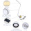 Φως εργασίας LED HIBIBUD με εύκαμπτο λαιμό Gooseneck και μαγνητικό 4
