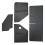 4-Piece ABS Glove Box Organiser for Bronco 2021 1