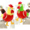 Poulet en peluche, doux et câlin, 30 cm 3