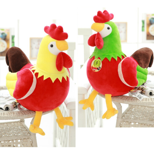 Poulet en peluche, doux et câlin, 30 cm 2