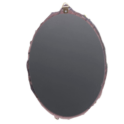 2X Triple Moon Goddess Wall Mirror Trinity Wall-Mounted Mirror with Five-Pointed Retro Hanging Mirror