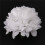 90 Pcs Garofani Artigianato Artificiale Seta Seta Seta Decorazioni Da Sposa Bianco 10