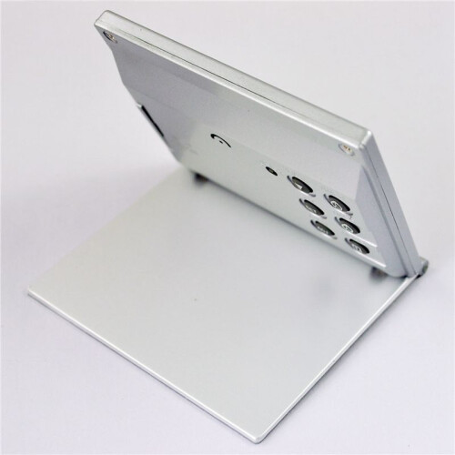 2X Foldable Battery Supply Desktop Calendar Temperature Digital Alarm Clock 2