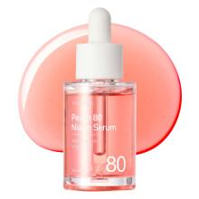 TOSOWOONG Peach 80 Niacin Serum, 5% Niacinamide, Alpha-Arbutin, Vit B12, Hydraterend voor Oneffen T