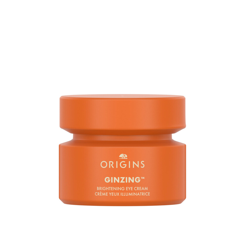 Origins Ginzing Brightening Eye | Visibly Reduces Circles Instantly & Over Time | With Vitamin C & Niacinamide, Cool, Cream/Dark