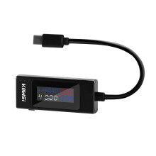 Tester portatile di tipo C 4-30 V Voltmetro Amperometro Monitor digitali Indicatore di interruzione di corrente 2 direzioni