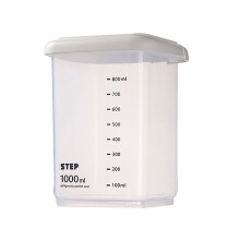 Récipient à riz Yoloke pour garde-manger – Organisateur de rangement pour aliments secs, distributeur de nourriture pour animaux avec gobelet,