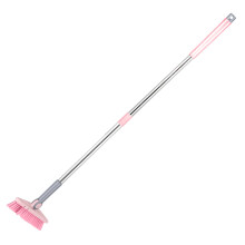 Brosse de douche et de baignoire avec long manche flexible – Réutilisable, nettoyant robuste pour sols et salles de bain – Moins de 10 $,