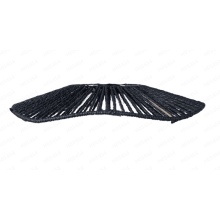 Abat-jour de rechange en rotin tressé de 30 cm (12 po) – Style bohème pour lampadaires, suspensions, lustres et appliques murales (motif vague