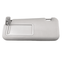 Pare-soleil gauche (côté conducteur) pour Mazda3 2010-2013 avec rétroviseur et éclairage, pièce de rechange d'origine BBM2-69320C-75-Gauche-gris